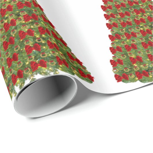 kerstboompapier cadeaupapier (Rol Hoek)