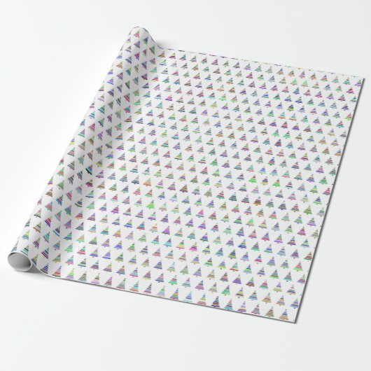 kerstboompapier cadeaupapier (Uitgerold)