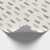 kerstboompapier cadeaupapier (Hoek)