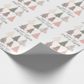 kerstboompapier cadeaupapier (Hoek)