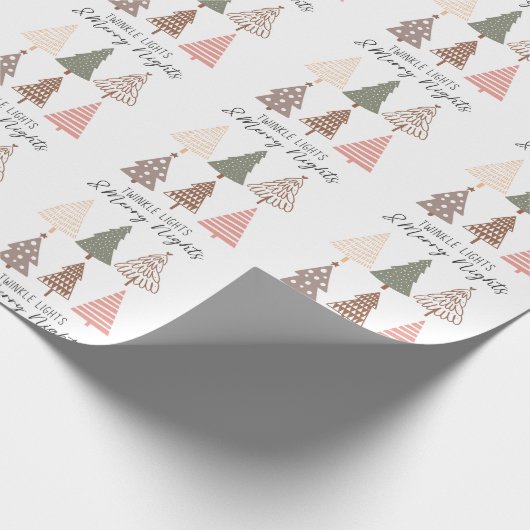 kerstboompapier cadeaupapier (Hoek)