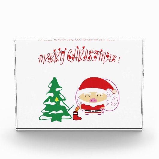 kerstboompapier fotoblokken (Voorkant)