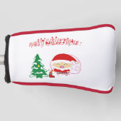 kerstboompapier golfheadcover (Voorkant)