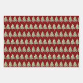 kerstboompapier inpakpapier vel (Voorkant 3)