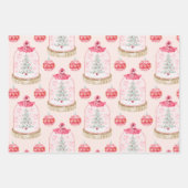 kerstboompapier inpakpapier vel (Voorkant)