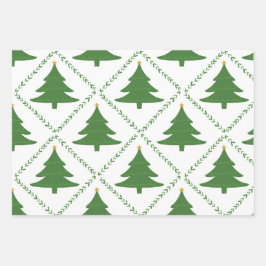 kerstboompapier inpakpapier vel