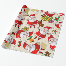 kerstboompapier met  cadeaubonnen