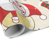 kerstboompapier met cadeaubonnen cadeaupapier (Rol Hoek)