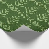 kerstboompapier met cadeaubonnen cadeaupapier (Hoek)