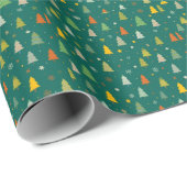 kerstboompapier met cadeautjes cadeaupapier (Rol Hoek)