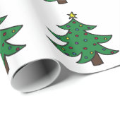 kerstboompapier met cadeautjes cadeaupapier (Rol Hoek)
