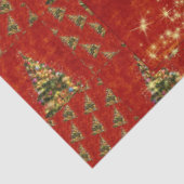 kerstboompapier, met mousserend kerstboompapier tissuepapier (Detail)