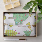 kerstboompapier, muizenkaas tissuepapier (Geschenk)