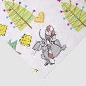 kerstboompapier, muizenkaas tissuepapier (Detail)