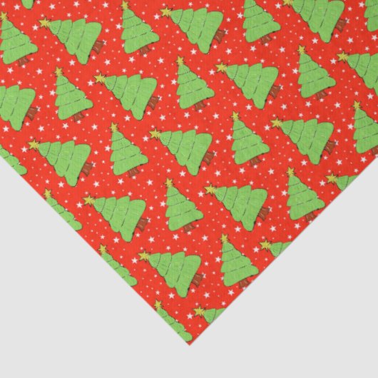 kerstboompapier tissuepapier (Detail)