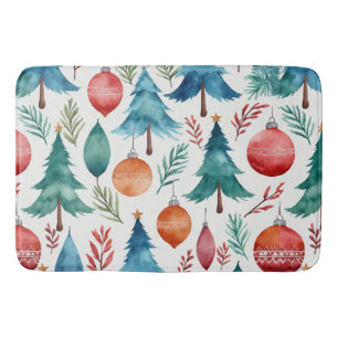 kerstboompatroon badmat
