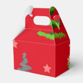 kerstboompatroon bedankdoosjes (Achterkant)