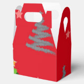 kerstboompatroon bedankdoosjes (Geopend)