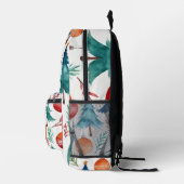 kerstboompatroon bedrukte rugzak (Rechts)