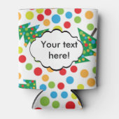 kerstboompatroon blikjeskoeler (Voorkant)