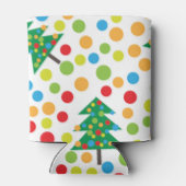 kerstboompatroon blikjeskoeler (Achterkant)