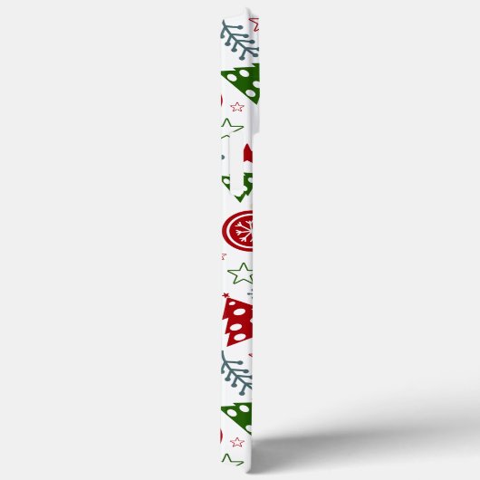 kerstboompatroon Case-Mate iPhone case (Achterkant / Rechts)