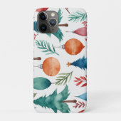 kerstboompatroon Case-Mate iPhone case (Achterkant)