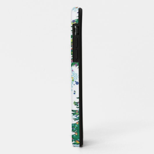kerstboompatroon Case-Mate iPhone case (Achterkant/links)