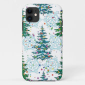 kerstboompatroon Case-Mate iPhone case (Achterkant)
