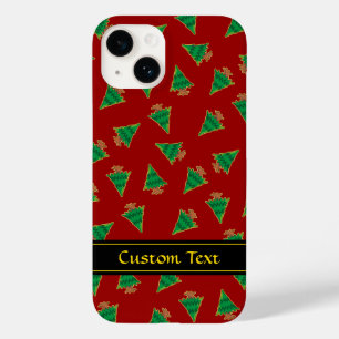 kerstboompatroon Case-Mate iPhone 14 hoesje