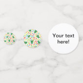 kerstboompatroon confetti (Achterkanten)