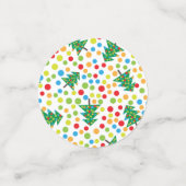 kerstboompatroon confetti (Kleine voorkant)