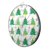 kerstboompatroon dartbord (Voorkant Rechts)