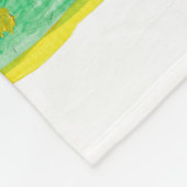 kerstboompatroon fleece deken (Hoek)