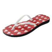 Kerstboompatroon Flip Flops (Schuin)