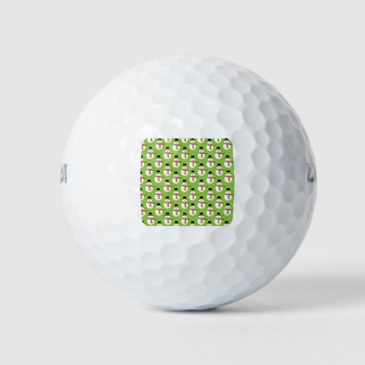 kerstboompatroon golfballen (Voorkant)
