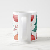 kerstboompatroon grote koffiekop (Achterkant)