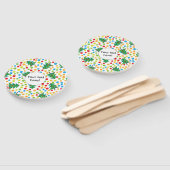 kerstboompatroon handwaaier (Niet-gemonteerd)