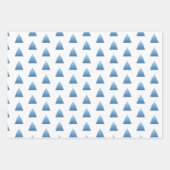 kerstboompatroon inpakpapier vel (Voorkant)