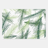 kerstboompatroon inpakpapier vel (Voorkant 2)