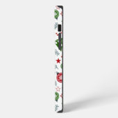 kerstboompatroon iPhone hoesje (Linkerkant)