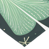 kerstboompatroon korte tafelloper (Hoek)