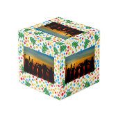 kerstboompatroon kubus (Achter hoekig)