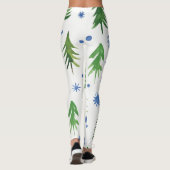 kerstboompatroon leggings (Achterkant)