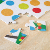 kerstboompatroon legpuzzel (Zijkant)