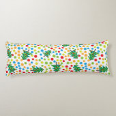 kerstboompatroon lichaamskussen (Achterkant)