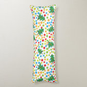 kerstboompatroon lichaamskussen (Achterkant (Verticaal))