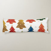 kerstboompatroon lichaamskussen (Achterkant)