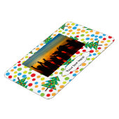 kerstboompatroon magneet (Linkerzijde)