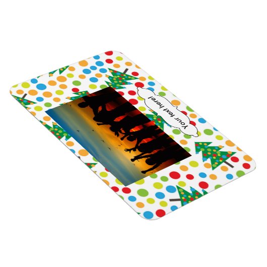 kerstboompatroon magneet (Rechterzijde)